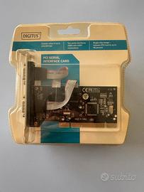 Digitus- scheda PCI 2 porte seriali