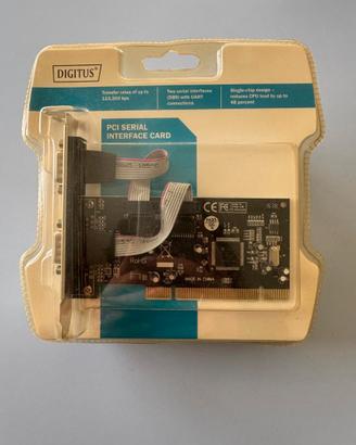 Digitus- scheda PCI 2 porte seriali