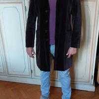 Cappotto vellutto marrone Richmond