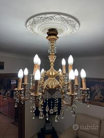 Lampadario con pendenti