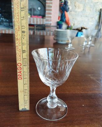 6 bicchierini vintage