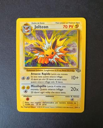 Jolteon Rara Holo Jungle Ita 1999 WOTC