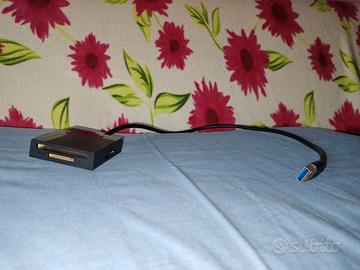 LETTORE USB 3.0 SD CARD - CF - TF - MS. COME NUOVO