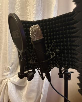 Rode NT1 5th Gen Black - scatola, asta e cavo XLR