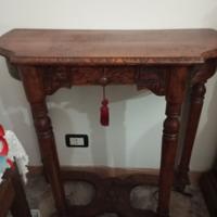mobiletto e specchio antico