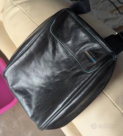 Borsello Piquadro Blu Square Uomo small