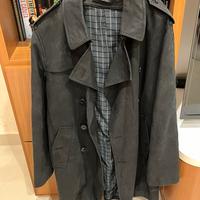 Cappotto tipo trench lungo sartoriale da uomo