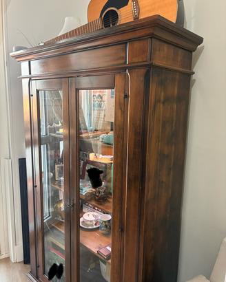 Vetrina vetrinetta credenza arte povera