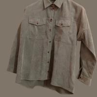 Camicia in velluto millerighe