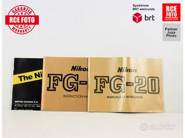Nikon FG-20 MANUALE DI ISTRUZIONI