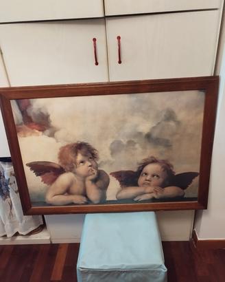 Quadro angeli Raffaele Sanzio 