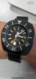 Aquastar Glasstar vintage diver automatic. Permute