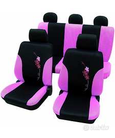 Copri sedili set fodere universali rosa nuovi - Accessori Auto In