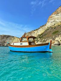 Gozzo in legno cabinato. 9.6 metri Stile unico