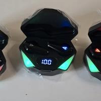 cuffia bluetooth con luce RGB wireless gaming x3