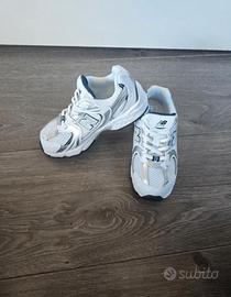 New Balance 530 bianco e argento – Taglia 40