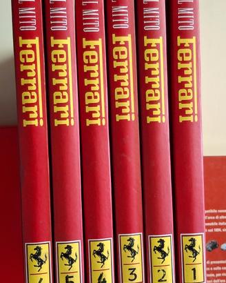 6 volumi IL MITO FERRARI