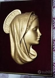 Bassorilievo profilo testa di Madonna 
