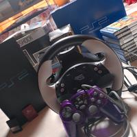 Sony Play2+controller+volante+11 giochi