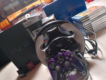 Sony Play2+controller+volante+11 giochi