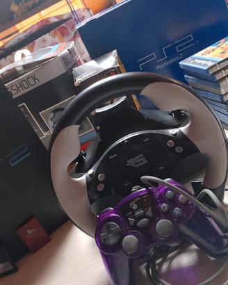 Sony Play2+controller+volante+11 giochi