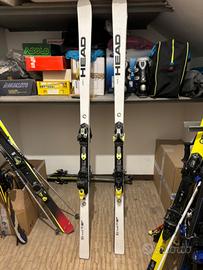 2 paia HEAD GS 193 r.30 + attacco HEAD x16