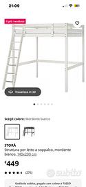 SUPPORTO LETTO A SOPPALCO STORÅ IKEA