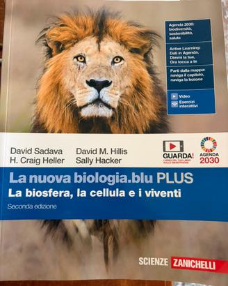Libro scolastico biologia ISBN 978-88-08-42050-3