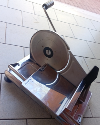 Affettatrice inox manuale ala 2000