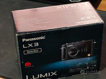 scatola Panasonic lumix lx3