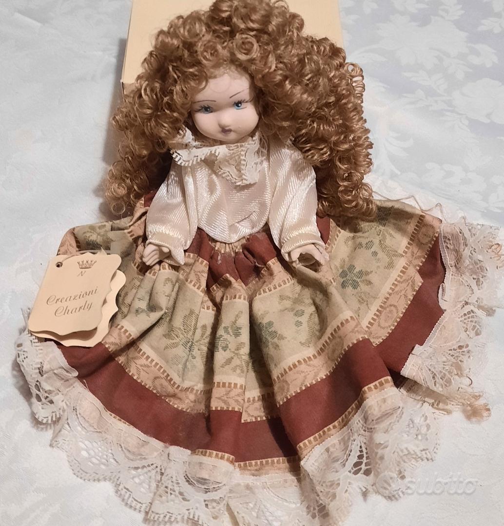 Doll Bambole Porcellana Biscuit Capodimonte Bambole Porcellana