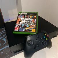 XBOX One X 1TB + GTA V Premium Edition