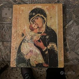 Riproduzione di arte sacra su legno A.capuani