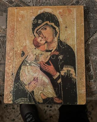 Riproduzione di arte sacra su legno A.capuani