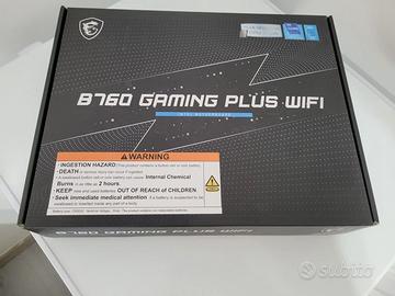 (SIGILLATO) MSI B760 Gaming Plus DDR5 Scheda Madre