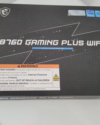 (SIGILLATO) MSI B760 Gaming Plus DDR5 Scheda Madre