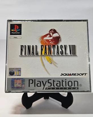 Final Fantasy VIII PS1 platinum completo PAL