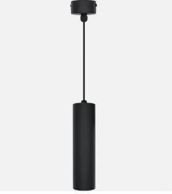 N° 2 Pz Lampada a Sospensione 30cm a cilindro Nero