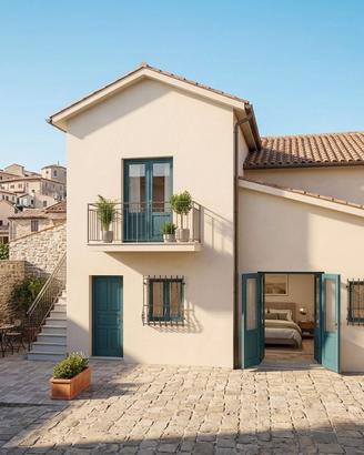 🏡 Casa Indipendente con Corte Esclusiva e Camino