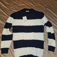 Maglione Girocollo a Righe per uomo