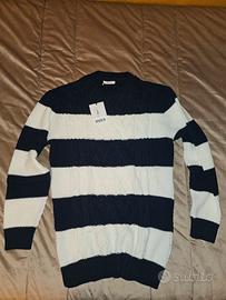 Maglione Girocollo a Righe per uomo