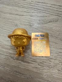 Luffy oro one piece kinder joy
