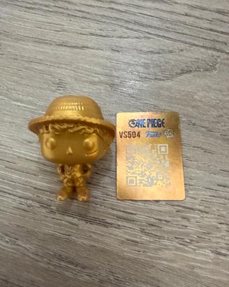 Luffy oro one piece kinder joy