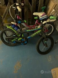 2 bici misura 16