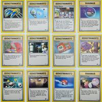 12 carte pokemon addestramento trainer (1 set base