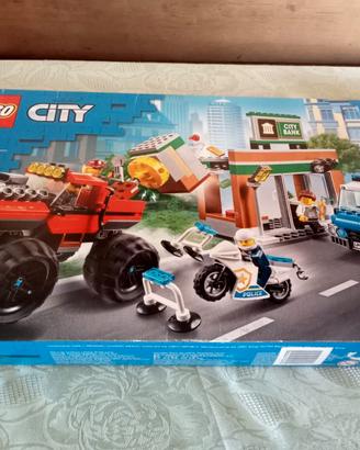 Lego city Police rapina al Monster truck 60245