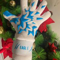  White&sSkyblu Goalkeper Gloves Lazio edition tg 7