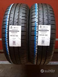 2 gomme 195 65 16c hankook a2773