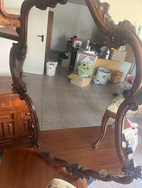 Specchi stile vintage in legno