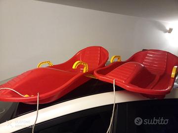 Coppia bob/slittini da neve Dantoy 1881 bambini